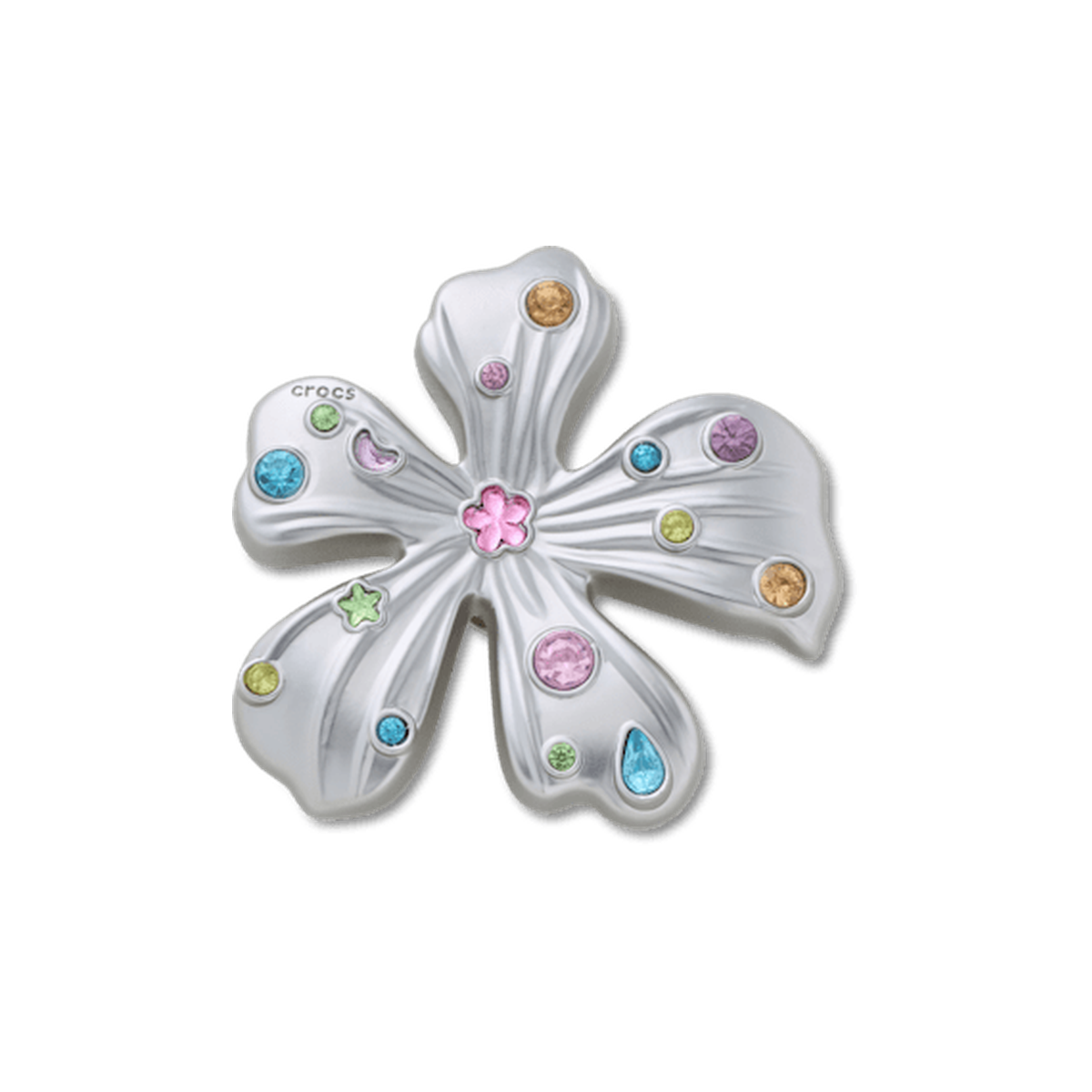 New Silver Meta Gem Flower