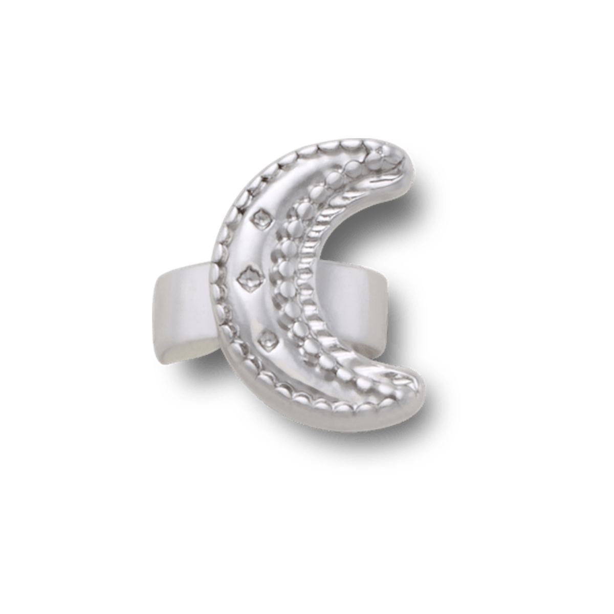 Silver Moon Sandal C Charm