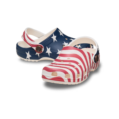 Crocs Toddler Classic American Flag Clog ALT110