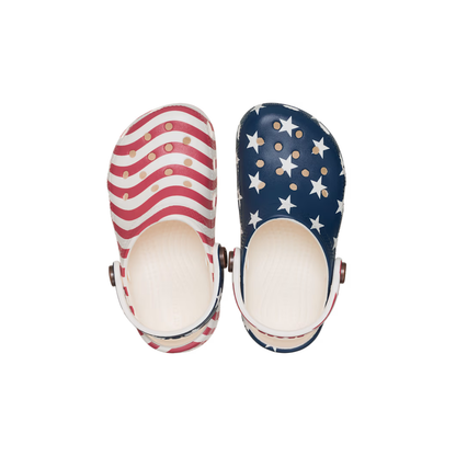Crocs Toddler Classic American Flag Clog ALT120