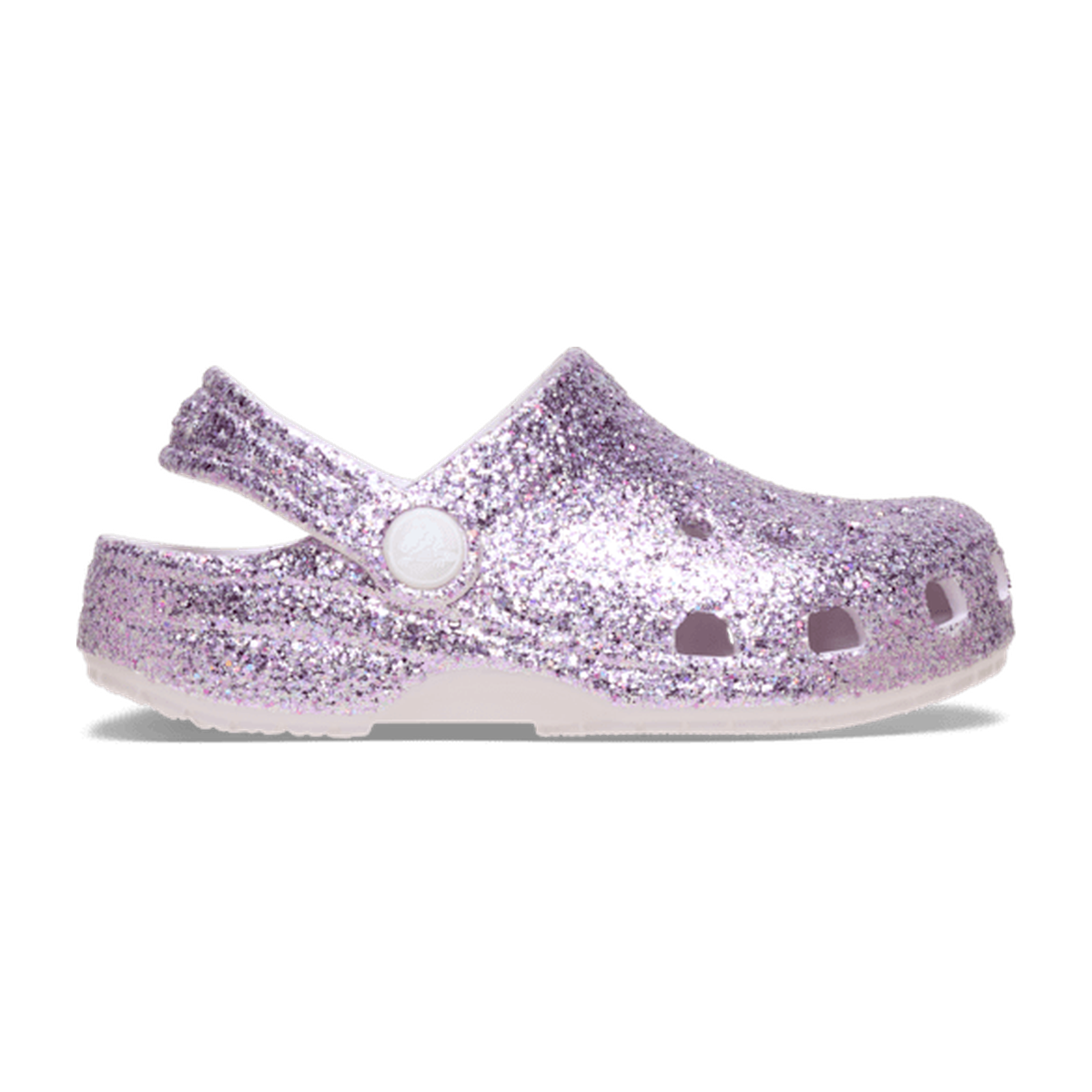 Toddler Classic Chunky Glitter Clog - Grape Ice