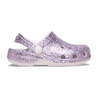 Toddler Classic Chunky Glitter Clog - Grape Ice