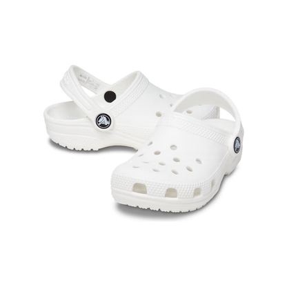 Crocs Toddler Classic Clog - White ALT110