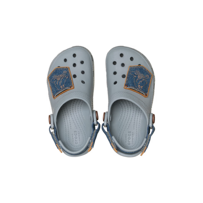 Crocs Toddler Classic Denim Adjustable Backstrap Clog ALT120