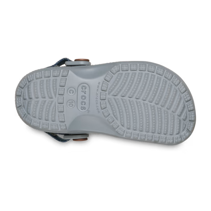 Crocs Toddler Classic Denim Adjustable Backstrap Clog ALT130