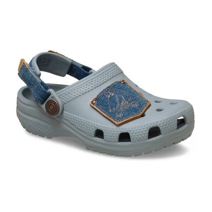 Crocs Toddler Classic Denim Adjustable Backstrap Clog ALT140