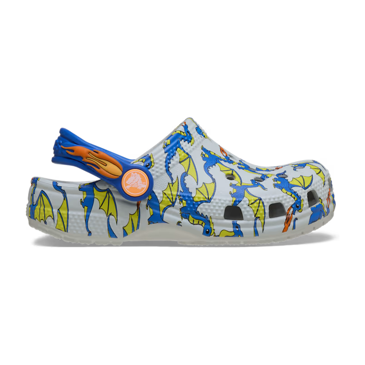 Crocs Toddler Classic Dragon Graphic Clog ALT100