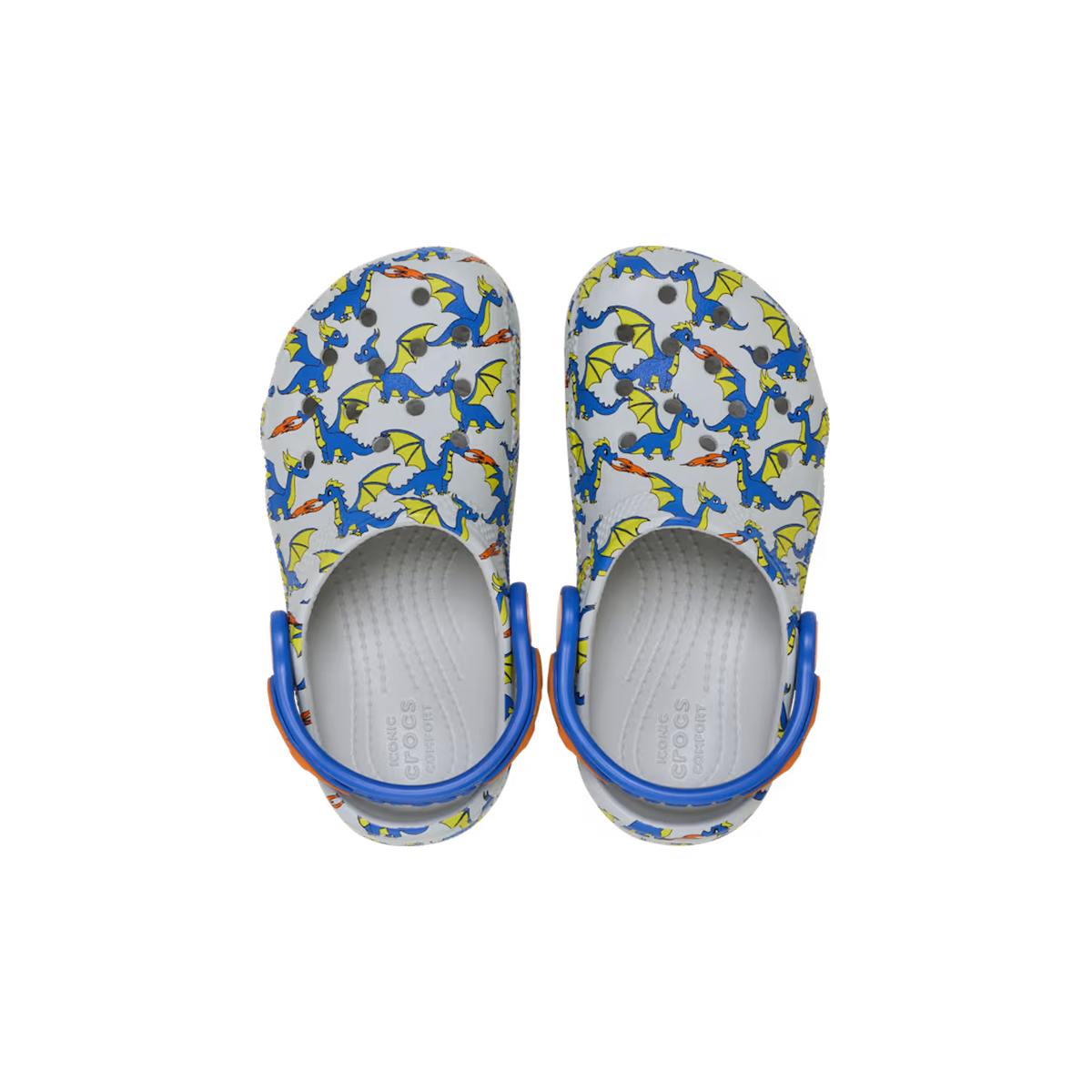 Crocs Toddler Classic Dragon Graphic Clog ALT120