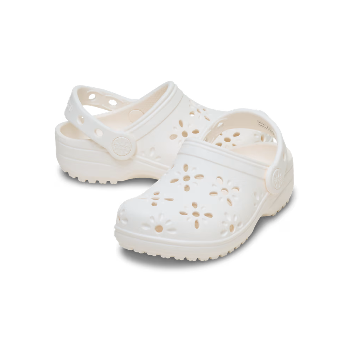 Crocs Toddler Classic Floral Cut-Out Clog ALT110