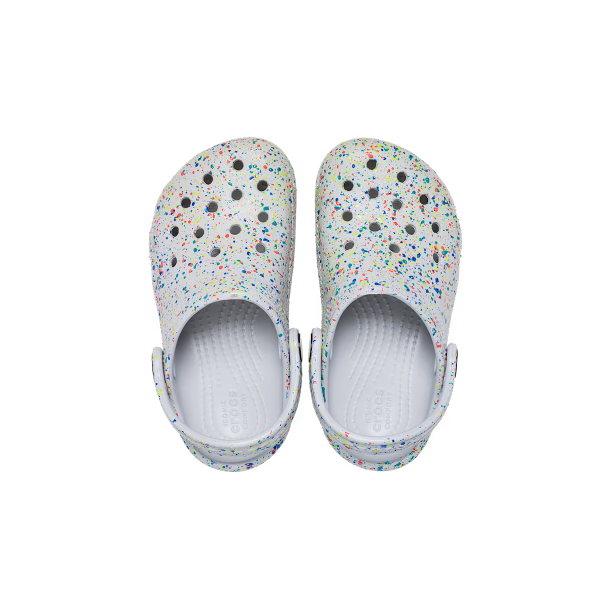 Crocs Toddler Classic Glow Paint Splatter Clog ALT120