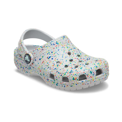 Crocs Toddler Classic Glow Paint Splatter Clog ALT140