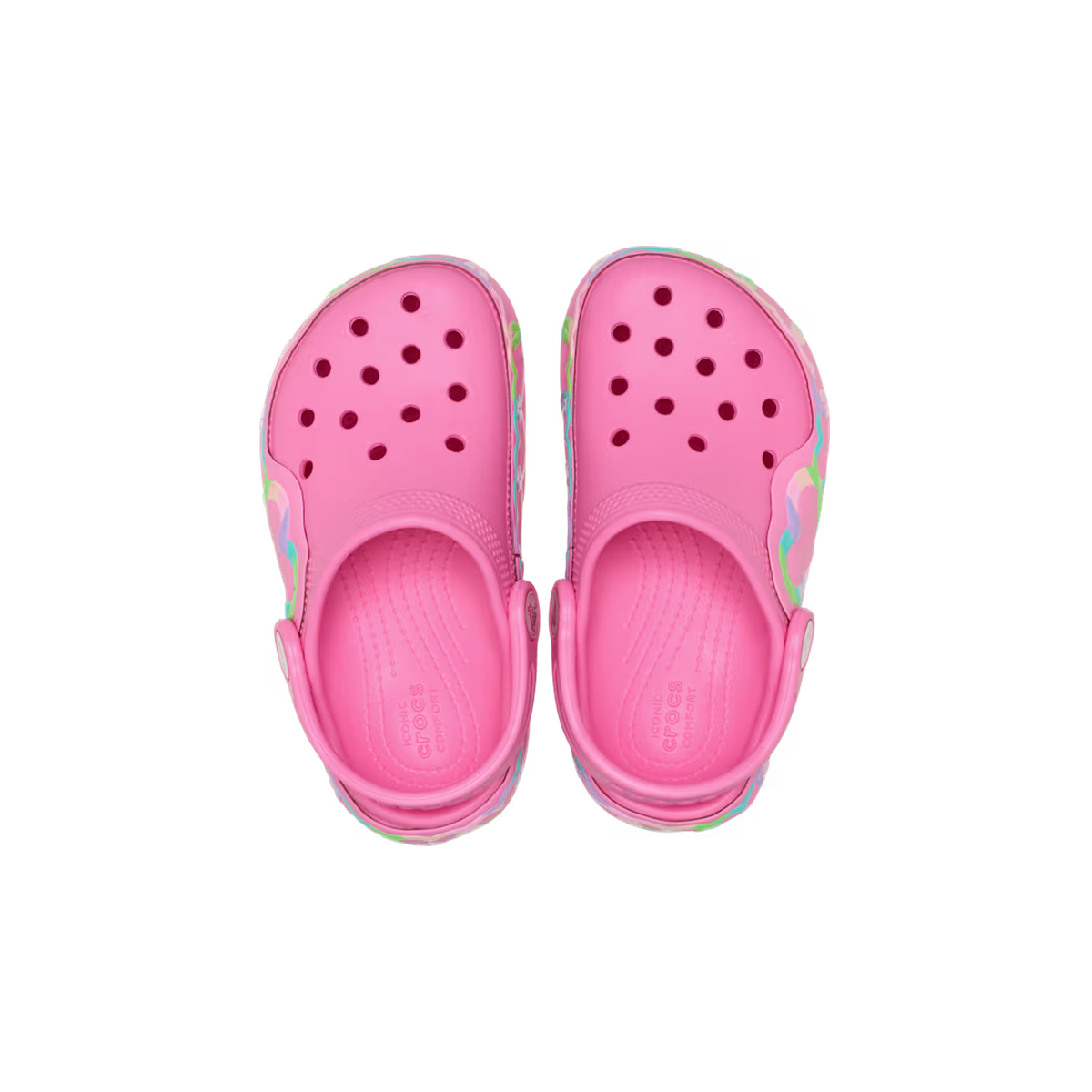 Crocs Toddler Classic Heart Lights Clog ALT120