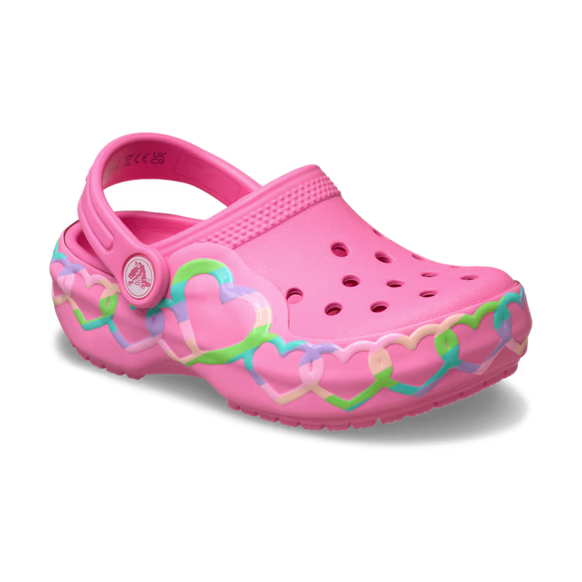 Crocs Toddler Classic Heart Lights Clog ALT140