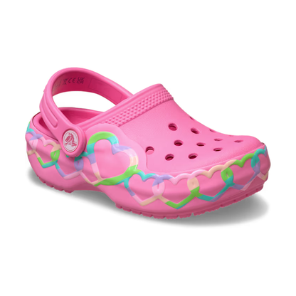 Crocs Toddler Classic Heart Lights Clog ALT140