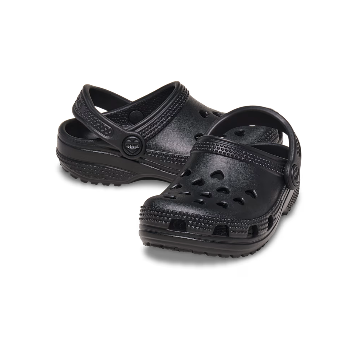 Crocs Toddler Classic Hearts Cut Out Clog ALT110