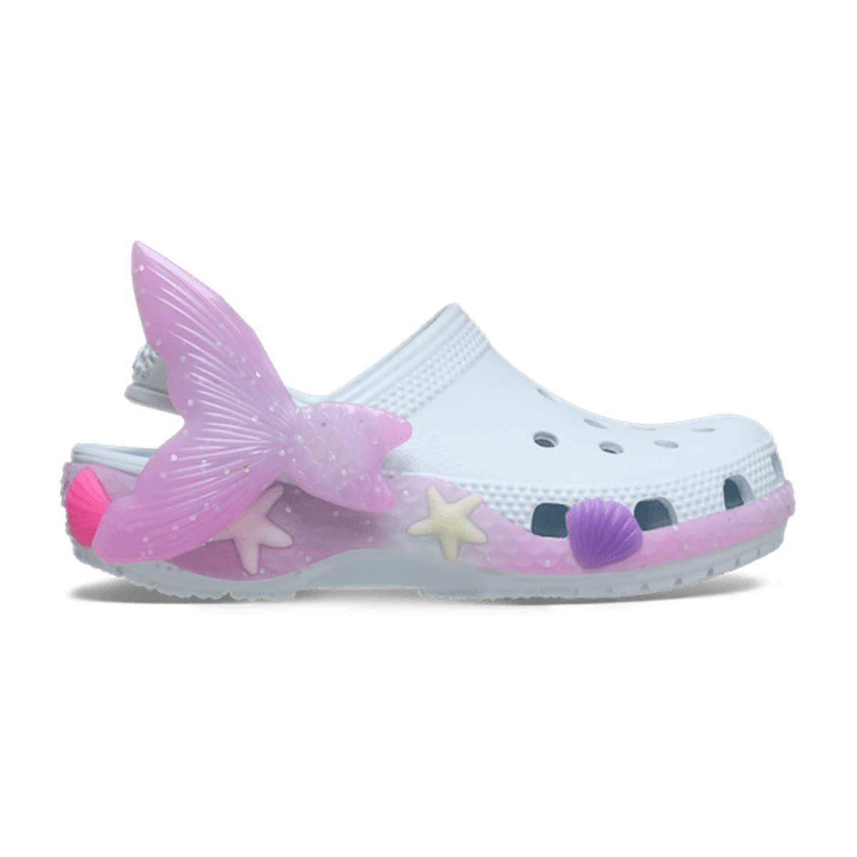 Toddler Classic IAM Color Change Mermaid Clog - Vapor Ice