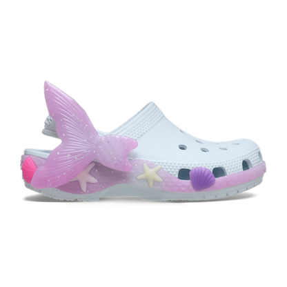 Toddler Classic IAM Color Change Mermaid Clog - Vapor Ice