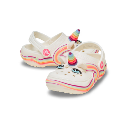 Crocs Toddler Classic IAM Unicorn Lights Clog ALT110