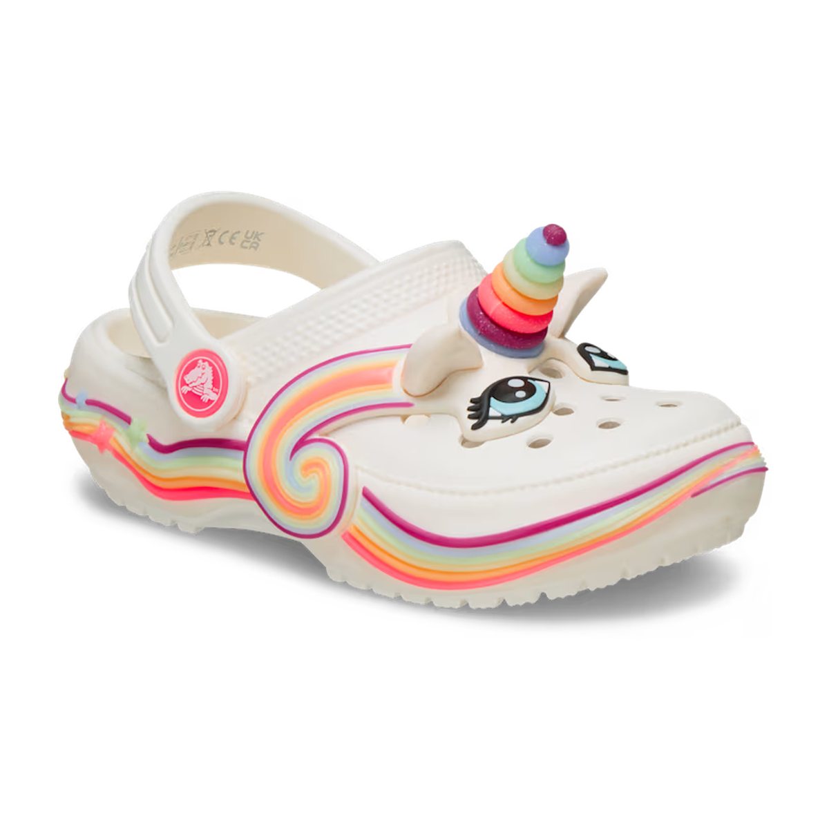 Crocs Toddler Classic IAM Unicorn Lights Clog ALT140
