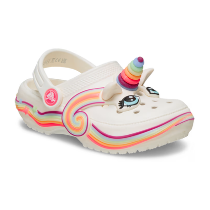 Crocs Toddler Classic IAM Unicorn Lights Clog ALT140