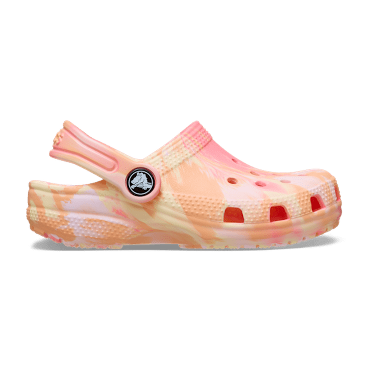 Toddler Classic Marbled Clog - Guava / Multi