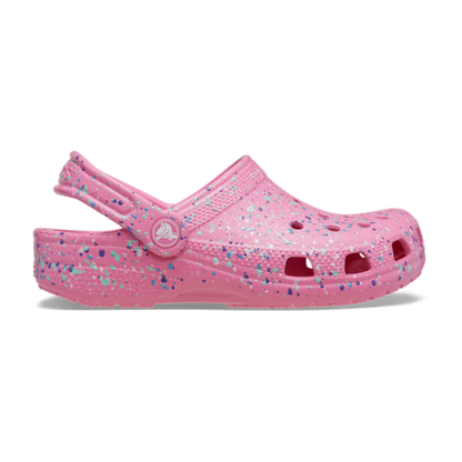 Toddler Classic Paint Splatter Clog - Pink Lemonade/Multi