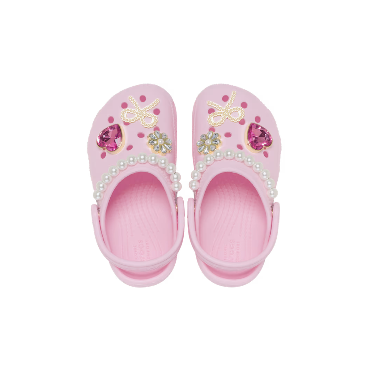 Crocs Toddler Classic Pearl Glam Clog ALT120