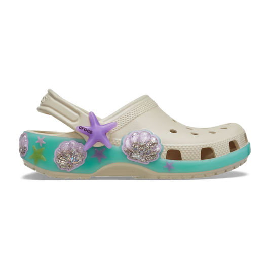 Crocs Toddler Classic Sea Sparkle Shaker Clog ALT100