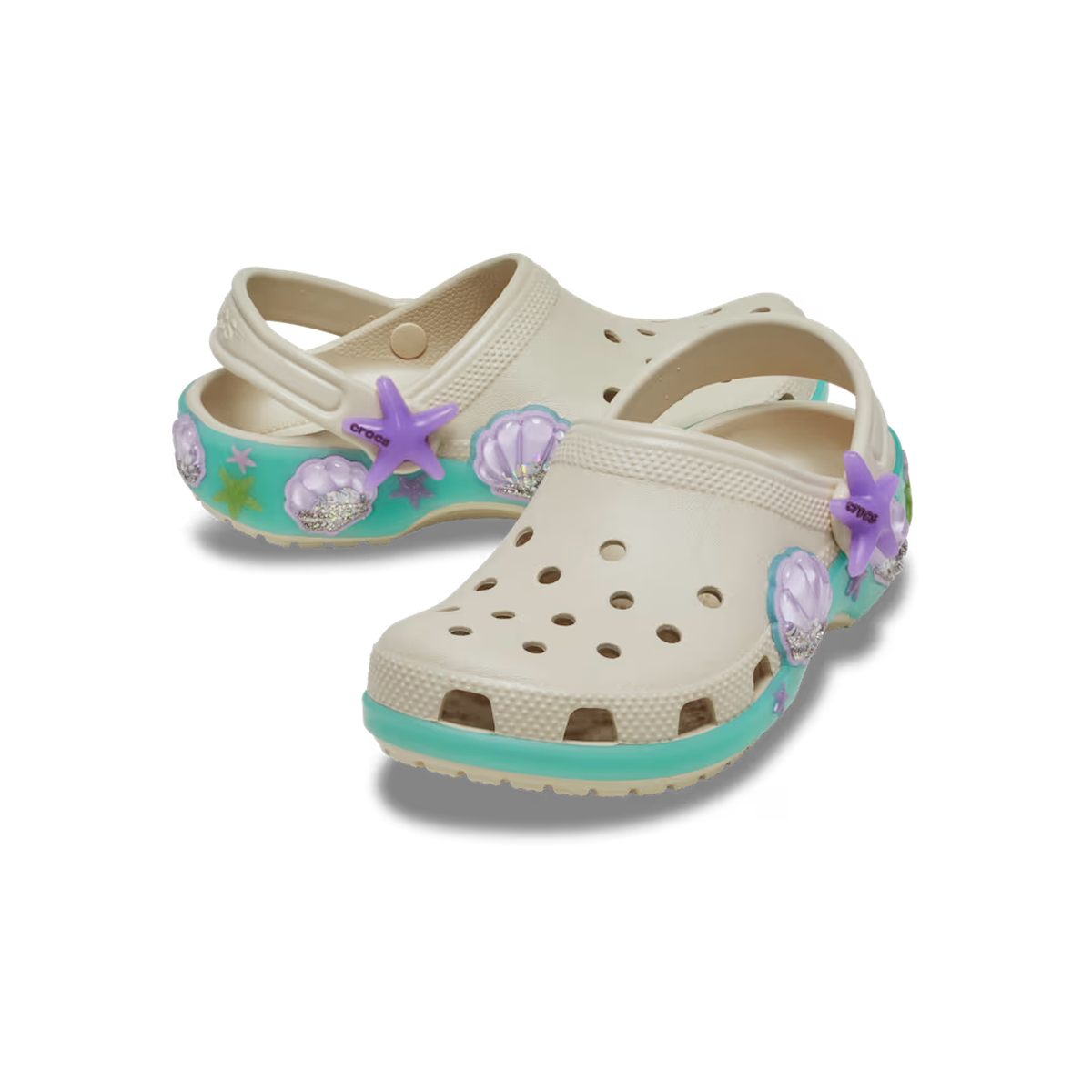 Crocs Toddler Classic Sea Sparkle Shaker Clog ALT110
