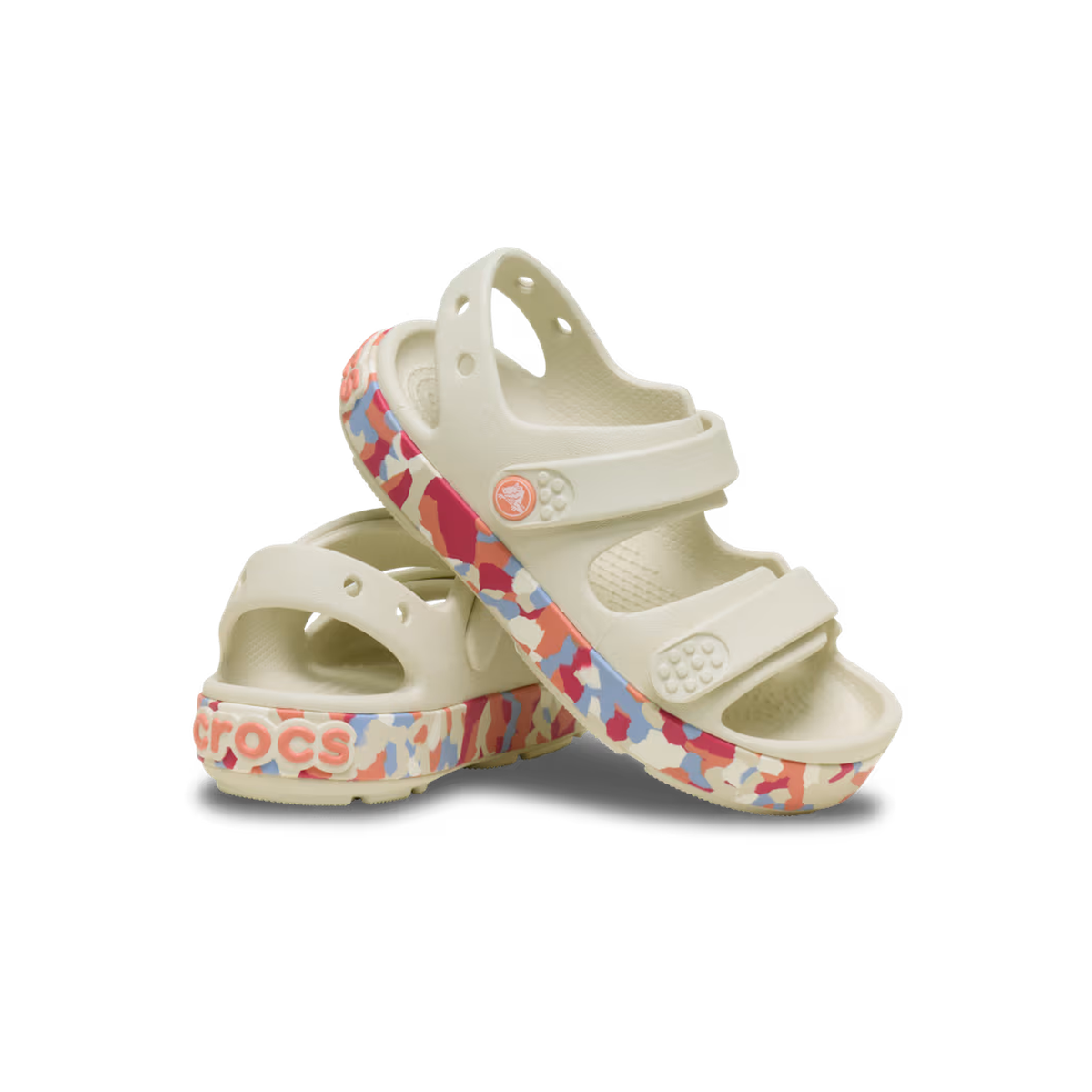 Crocs Toddler Crocband™ Cruiser Glow Confetti Band Sandal ALT110