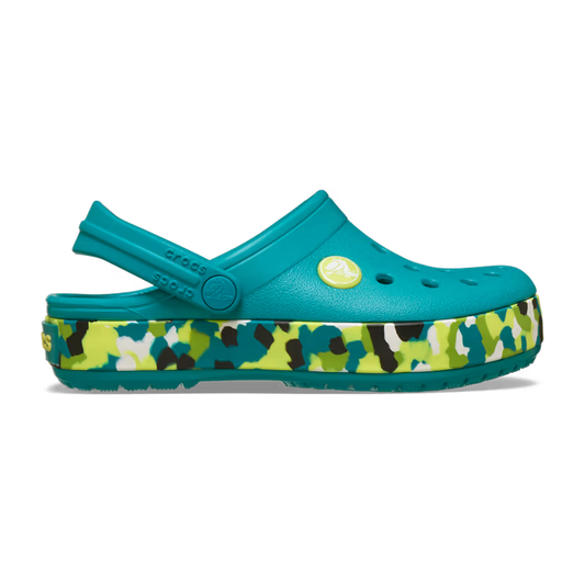 Crocs Toddler Crocband Glow Confetti Band Clog ALT100