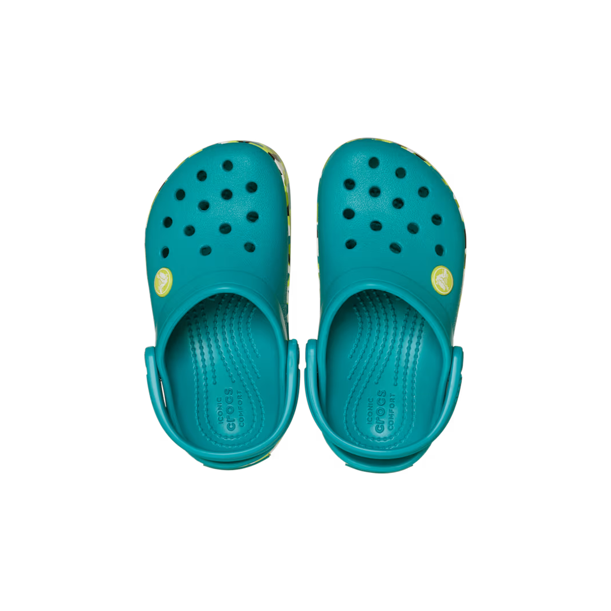 Crocs Toddler Crocband Glow Confetti Band Clog ALT120