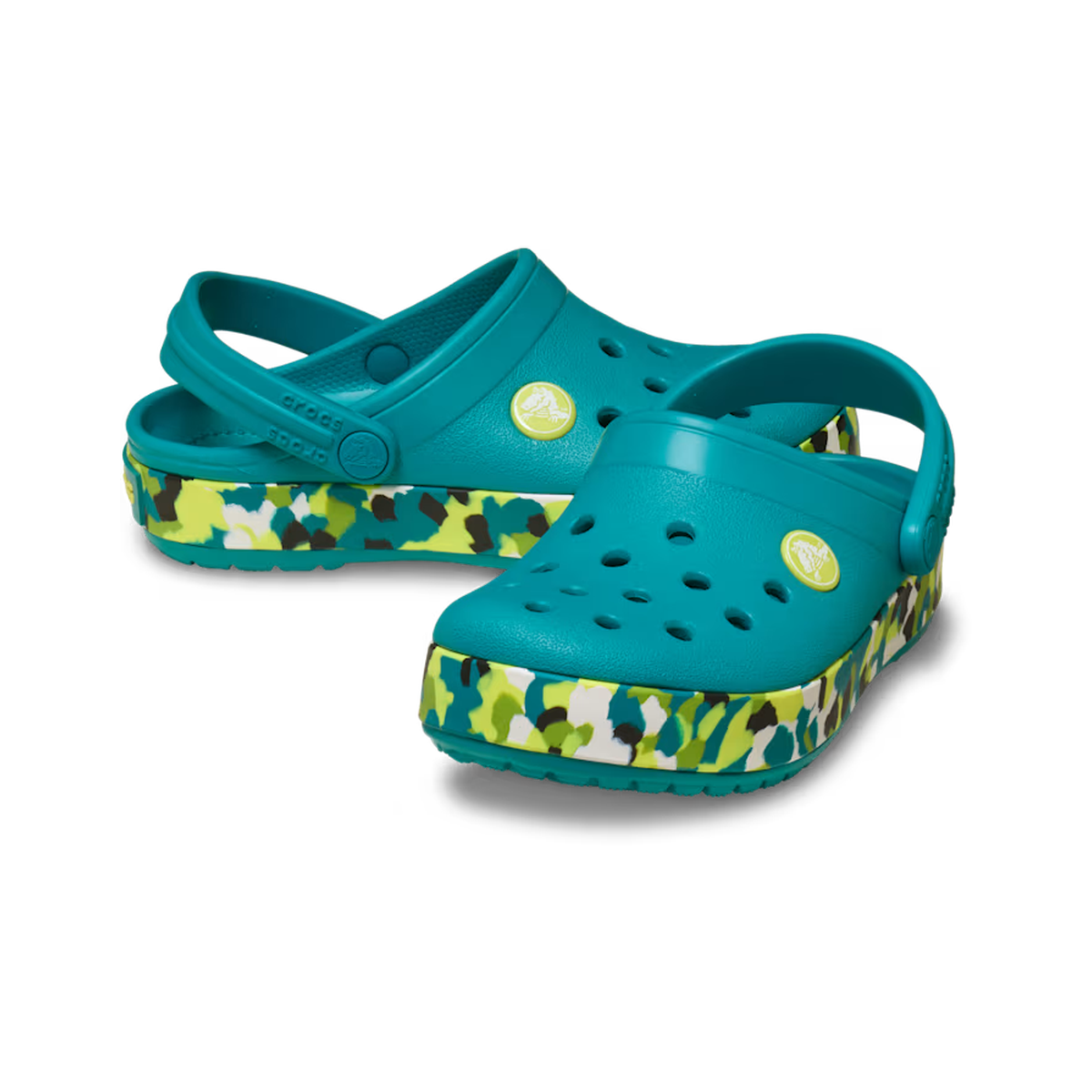 crocs-gallery-color:turbo teal/multi; color:Turbo Teal/Multi; alt:ALT110; file:212524_3BU-ALT110