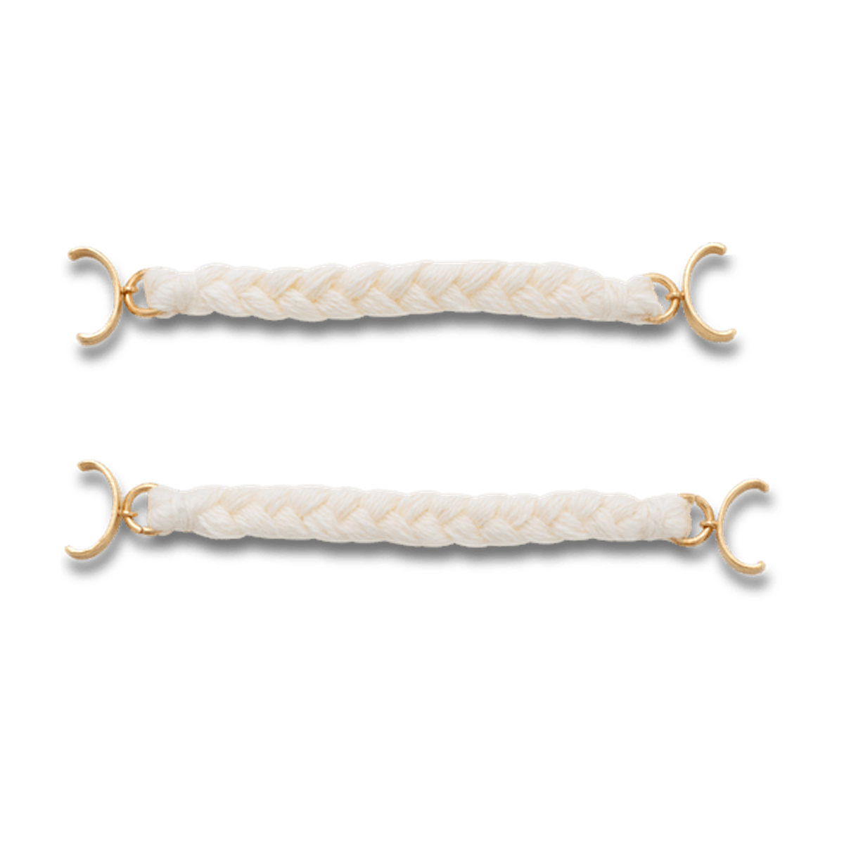 White Woven Sandal Chain 2 Pack