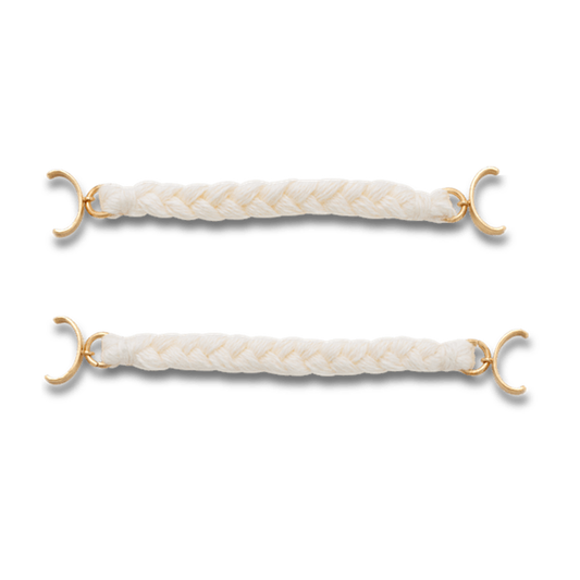 White Woven Sandal Chain 2 Pack