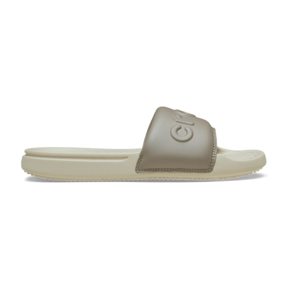 Women's Crocs All Day Slide - Bone / Taupe