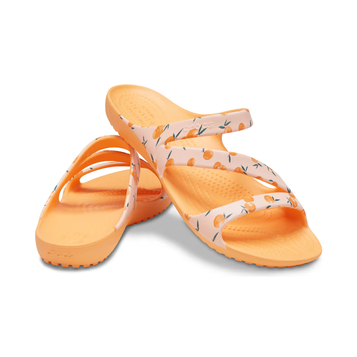crocs-gallery-color:peach print; color:Peach Print; alt:ALT110; file:206894_836-ALT110