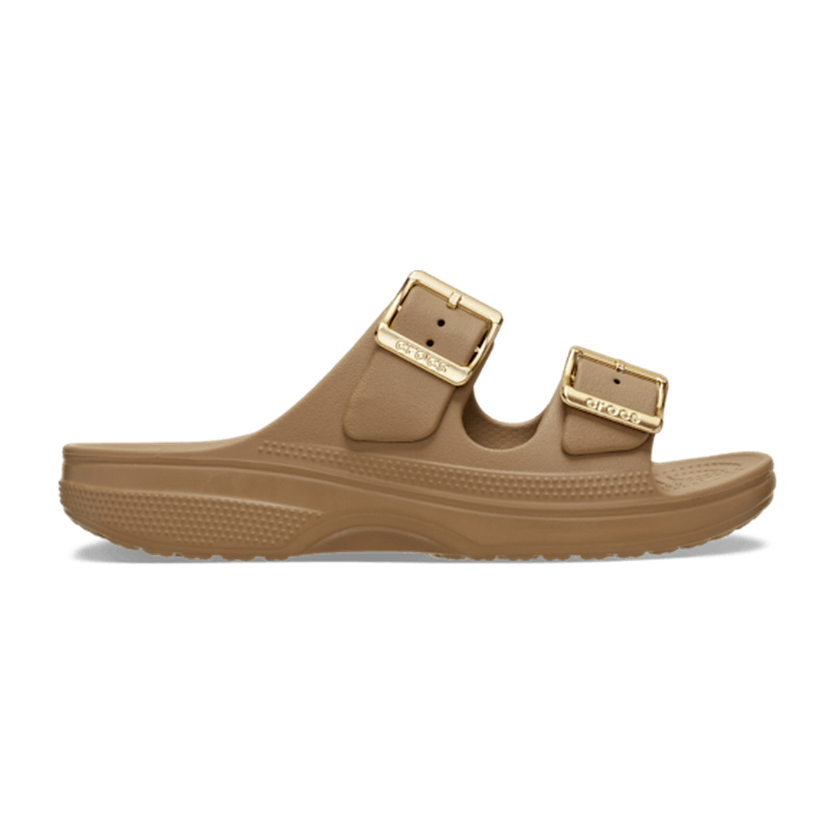 Women’s Metallic Buckle Saturday Sandal - Sepia