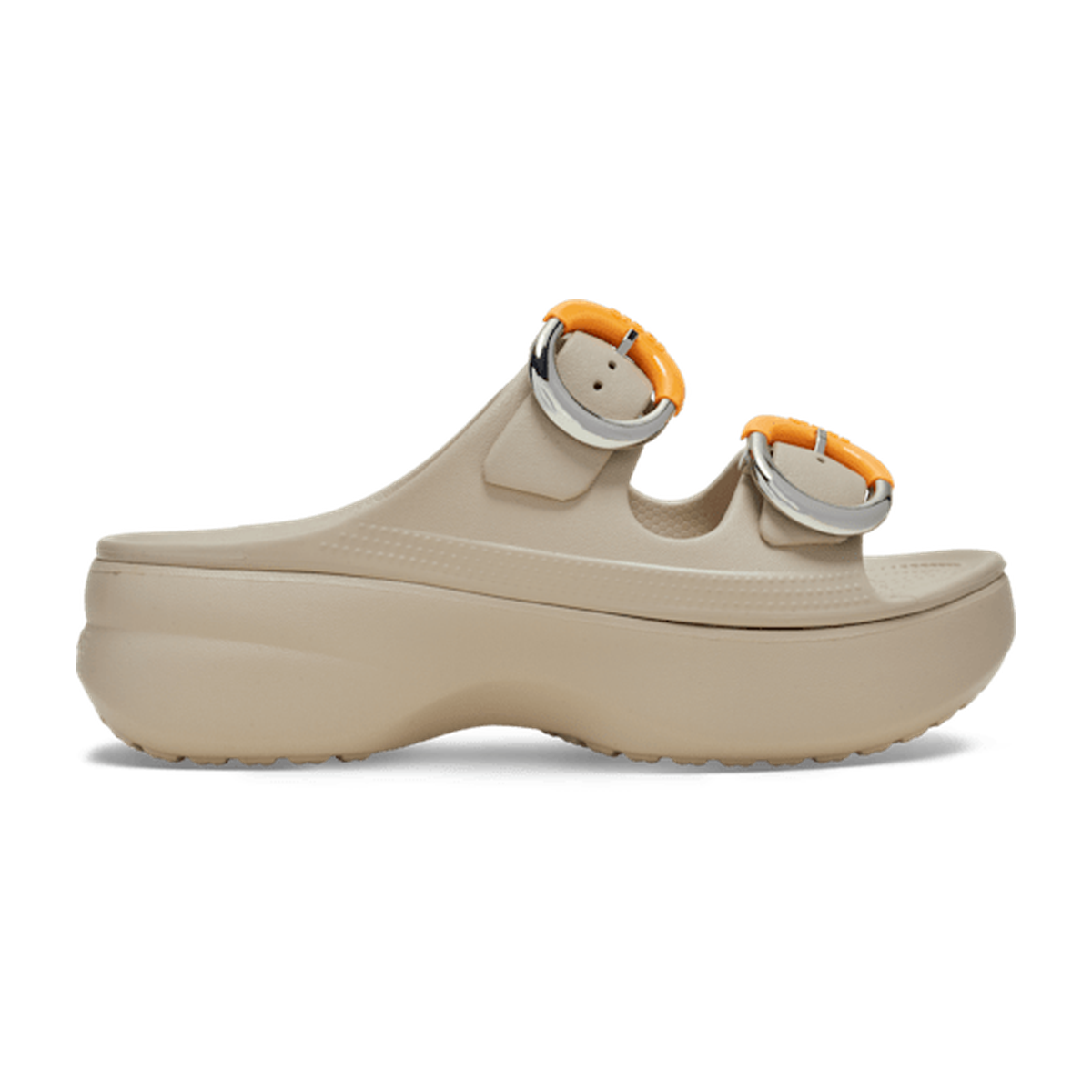 Women's Saturday Platform Dipped Buckle Sandal - Dulcé